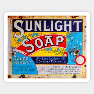 Sunlight Soap Vintage Sign Sticker